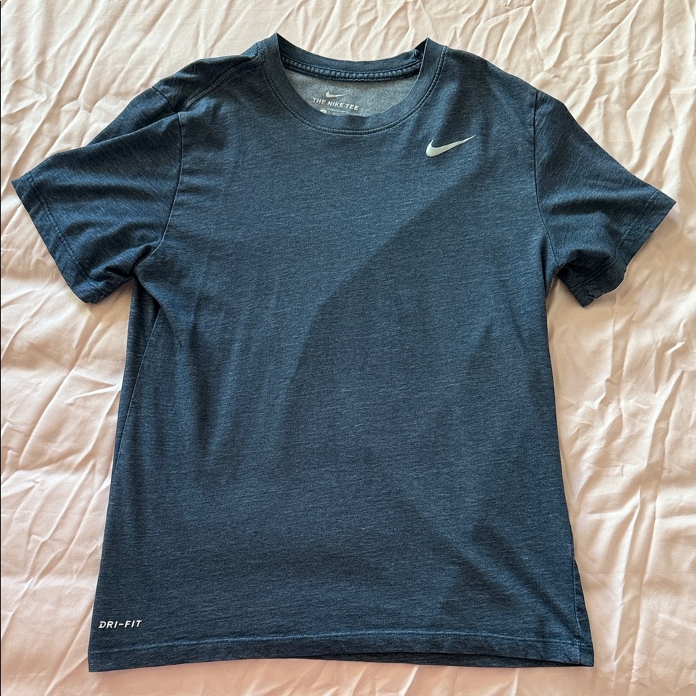 Nike Men's Dark Blue Dri-FIT Tee